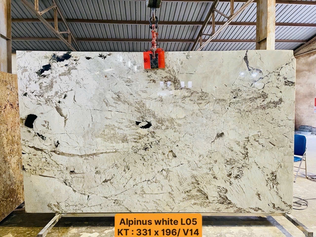 Tranh đá Alpinus White