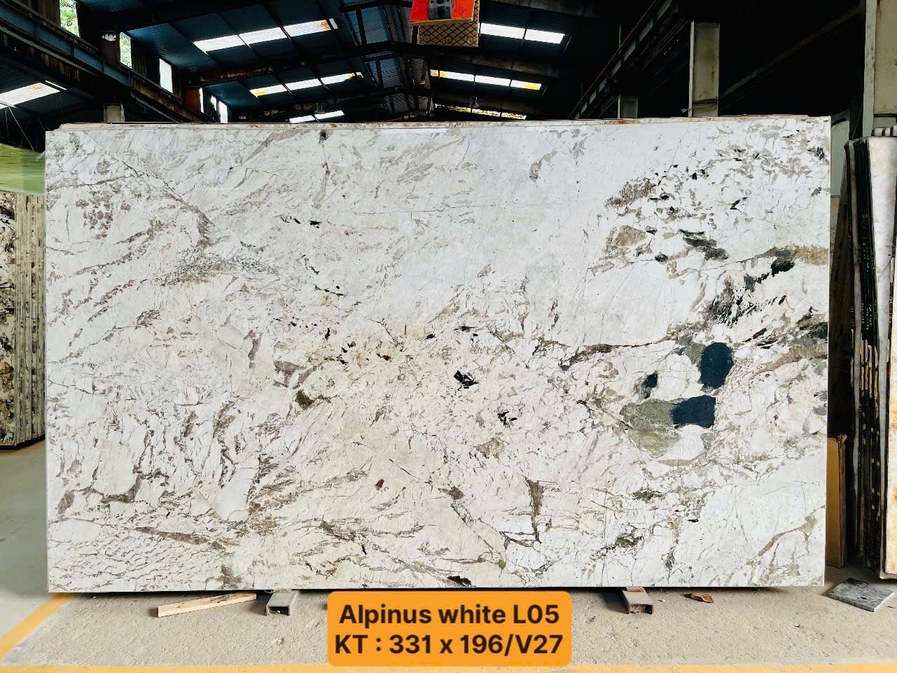 Tranh đá Alpinus White