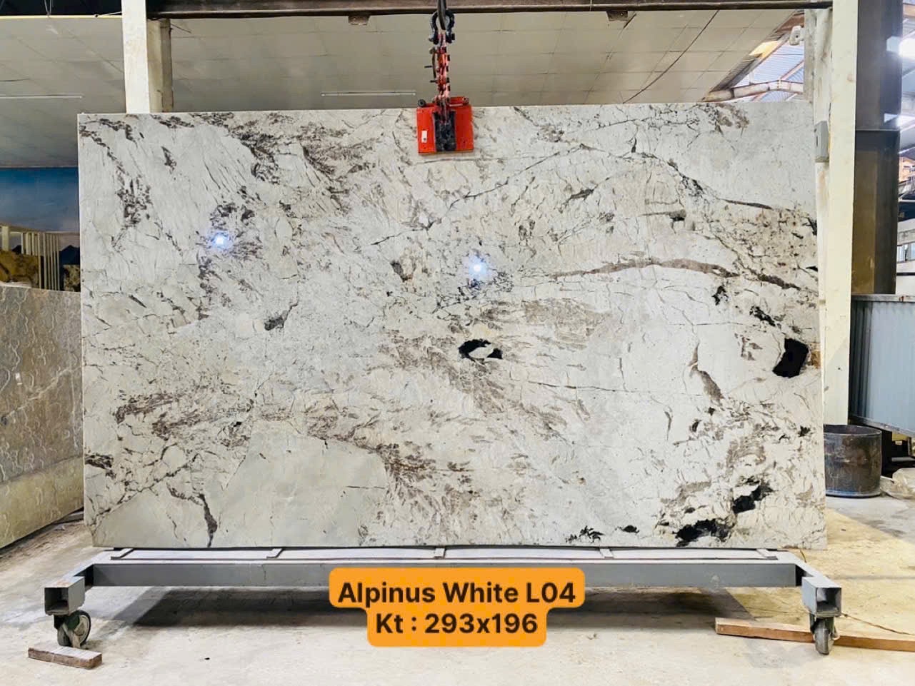 Tranh đá Alpinus White