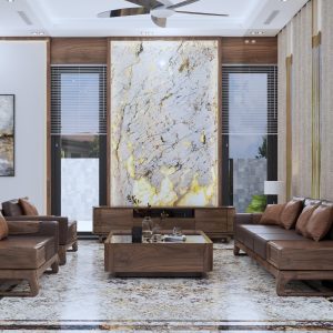 Tranh đá Monalisa White