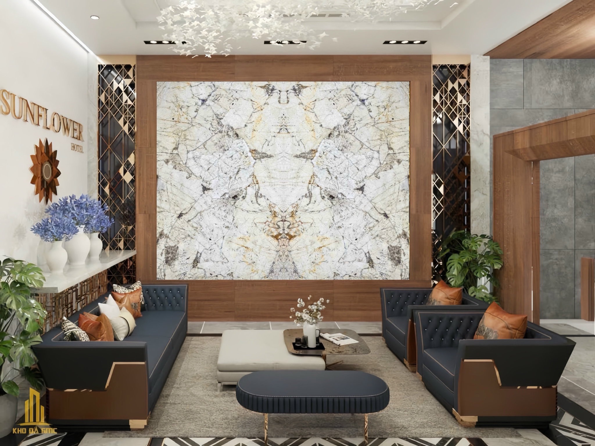 Tranh đá Kiani Crown