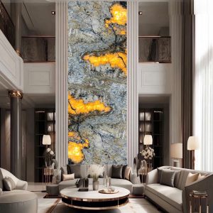 Tranh đá Hurricane Thạch Anh ấn tượng