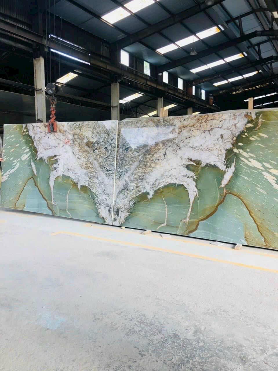 Tranh đá Phonix Green Patagonia cao cấp