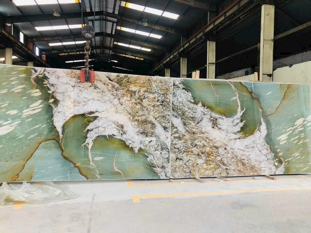 Tranh đá Phonix Green Patagonia cao cấp