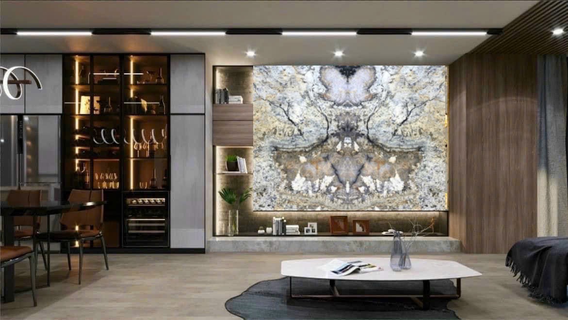 Tranh đá Hurricane Thạch Anh ấn tượng