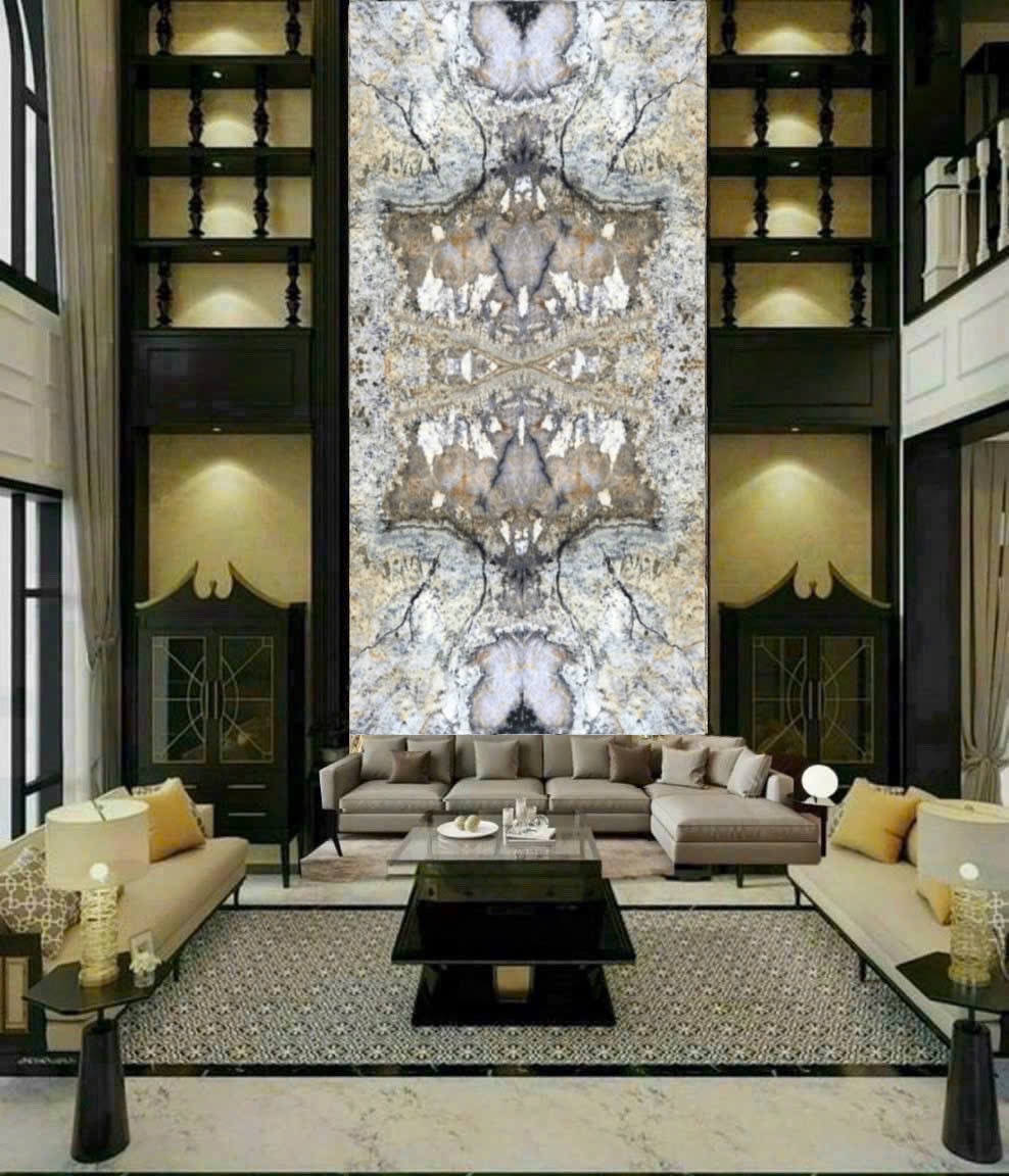 Tranh đá Hurricane Thạch Anh ấn tượng