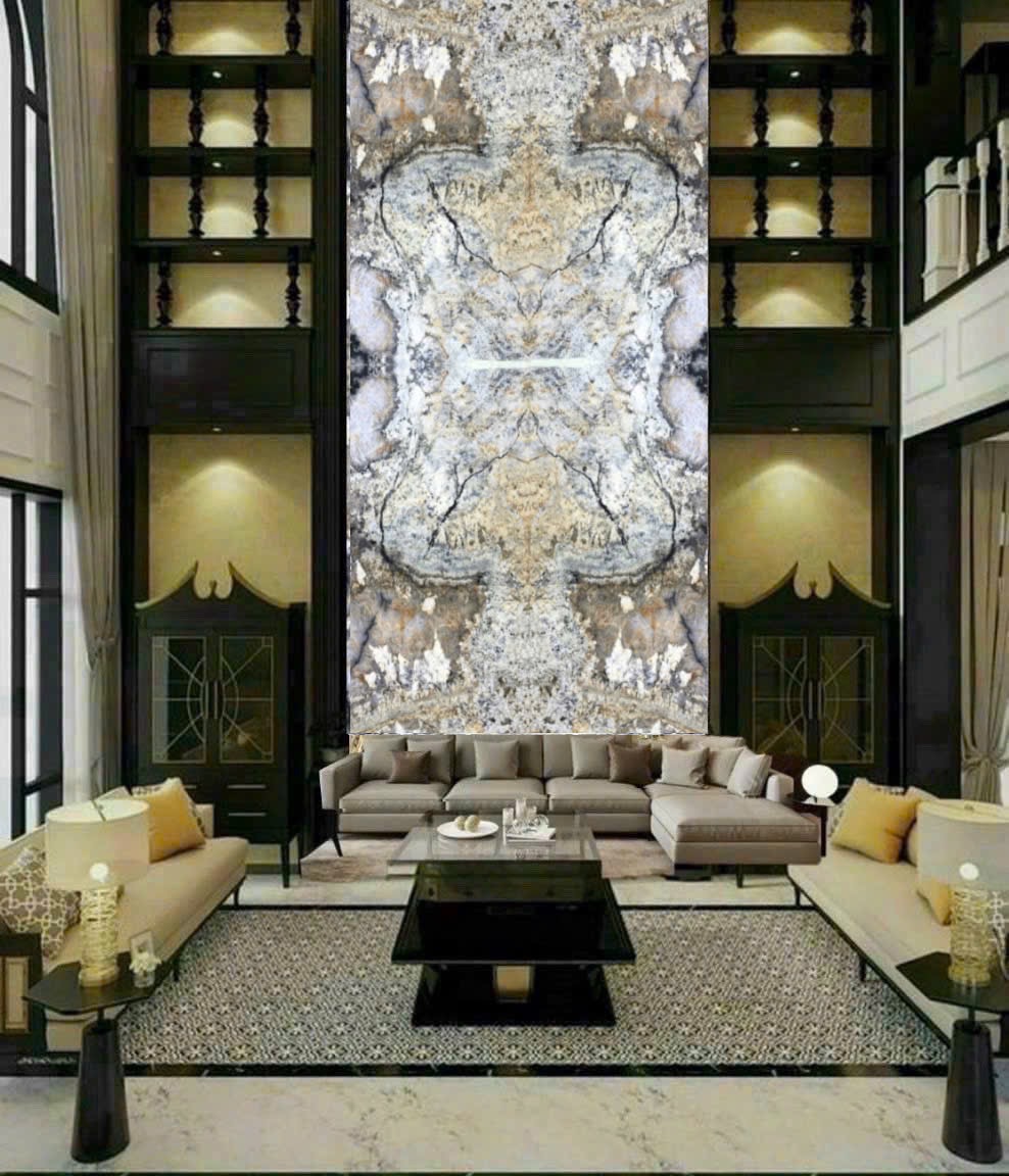 Tranh đá Hurricane Thạch Anh ấn tượng