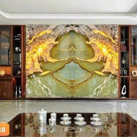 Tranh đá Phonix Green Patagonia cao cấp