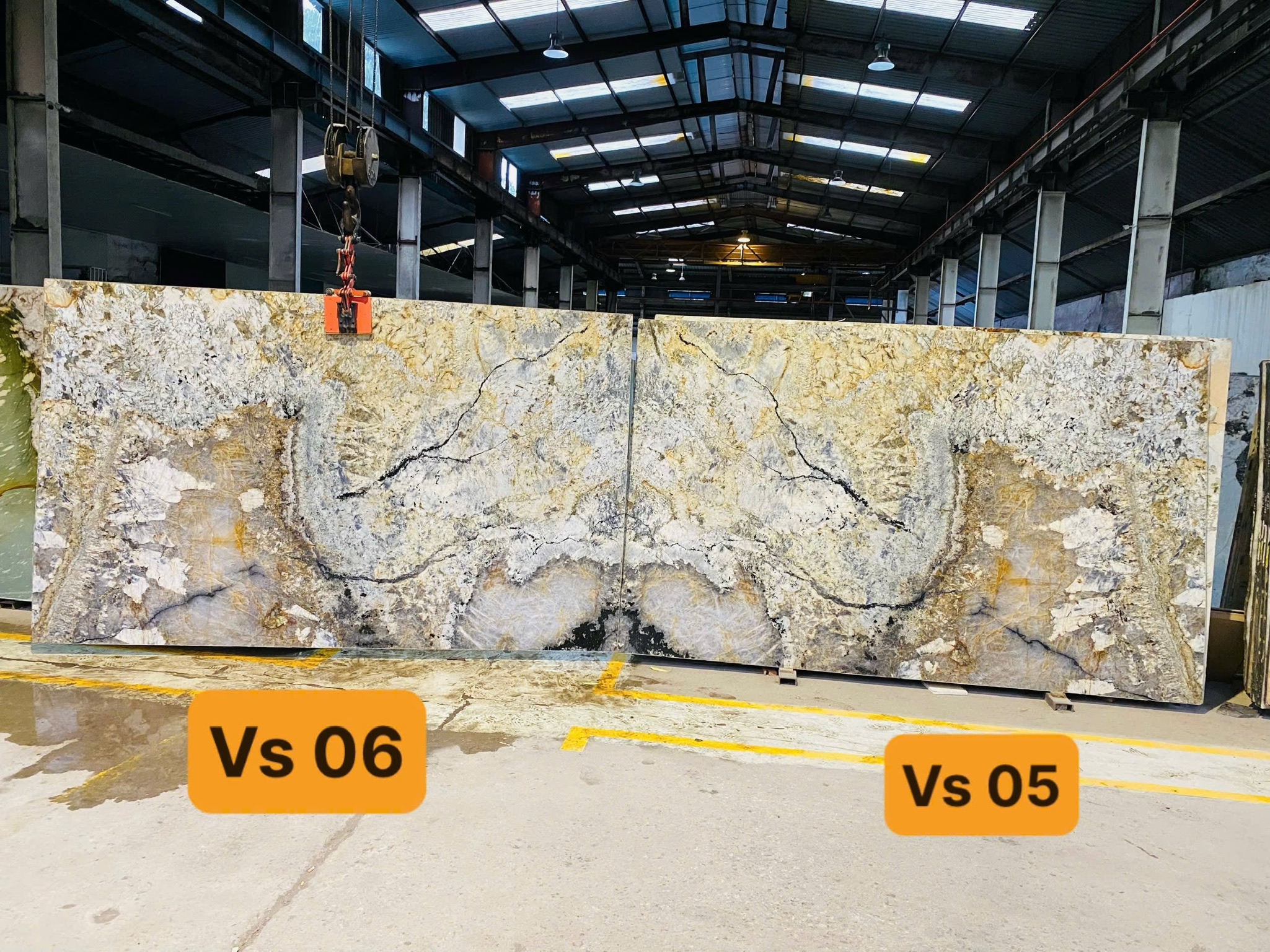 Tranh đá Hurricane Thạch Anh ấn tượng